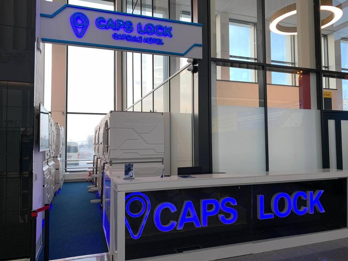 Caps Lock Airport Hotel Astaná Exterior foto