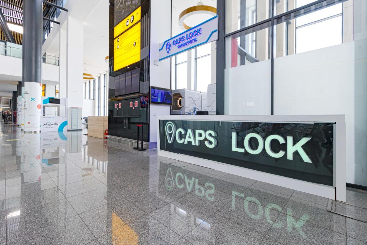 Caps Lock Airport Hotel Astaná Exterior foto